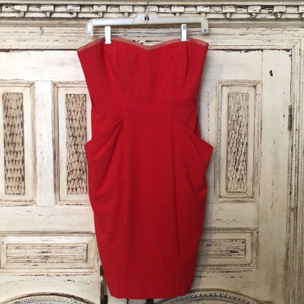 Red BCBG dress - Size 8